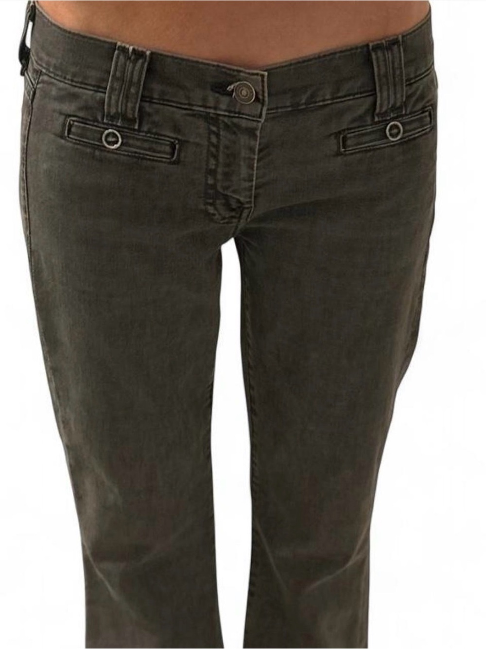 7 For All Mankind Women’s BELLBOTTOM  in grey wash